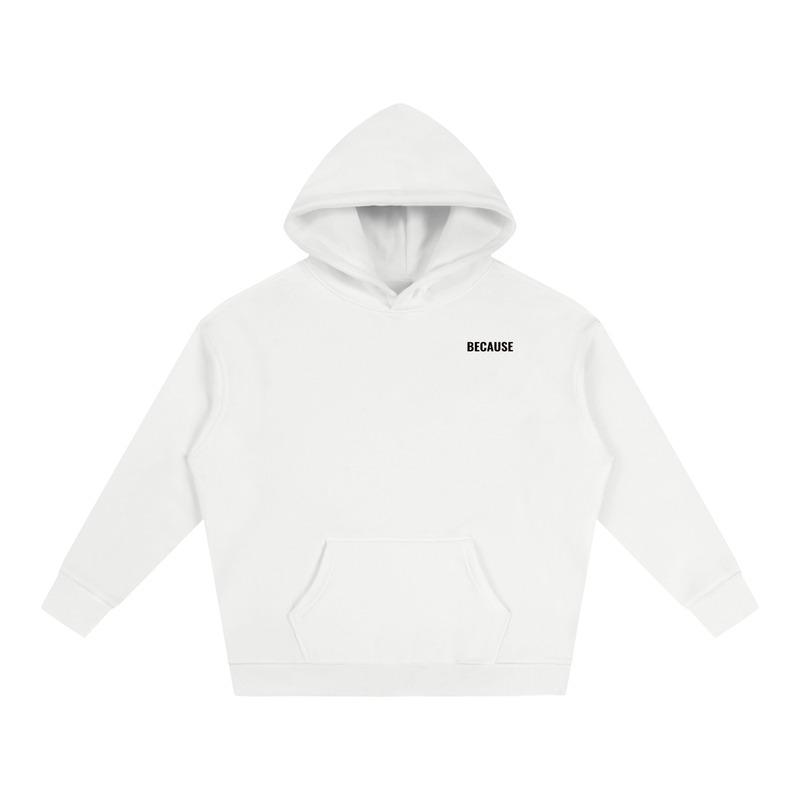 PORQUE AHORA NO. Sudadera con capucha | Oficial de BECAUSE