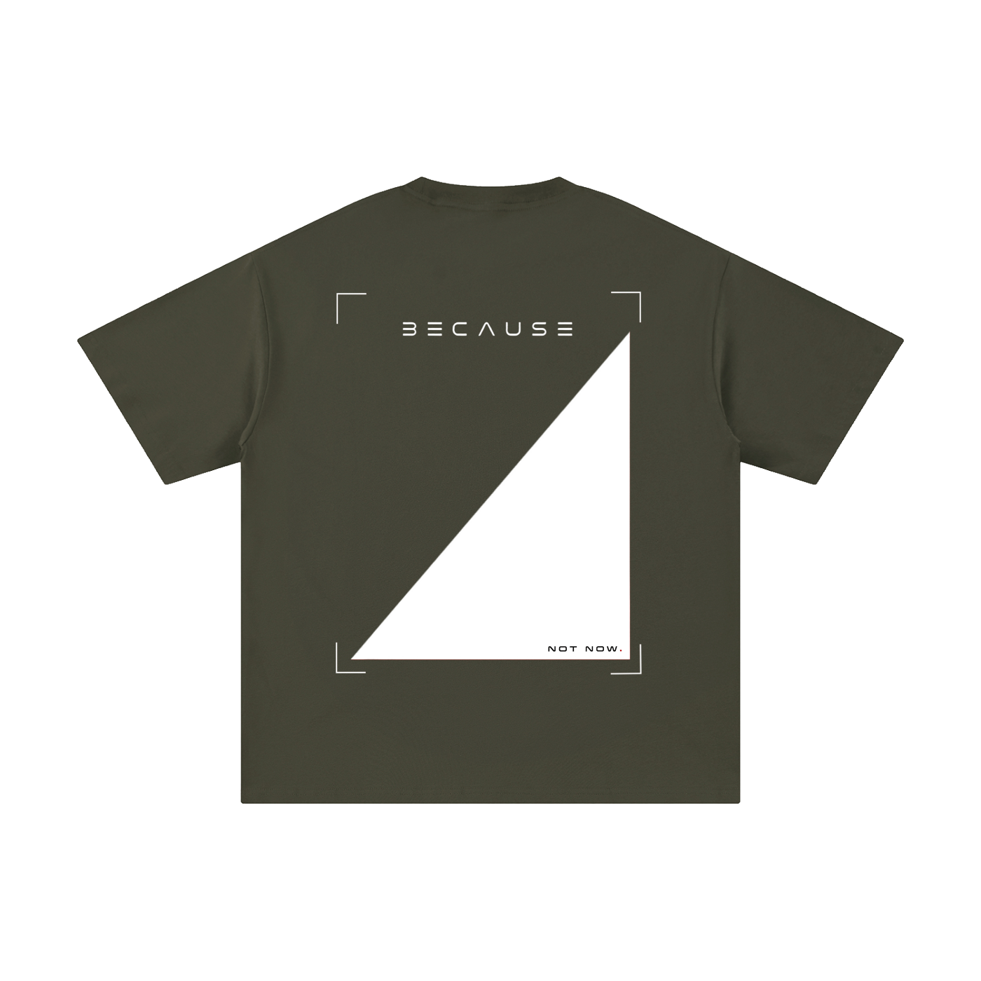 Camiseta PORQUE NO AHORA | Oficial de BECAUSE