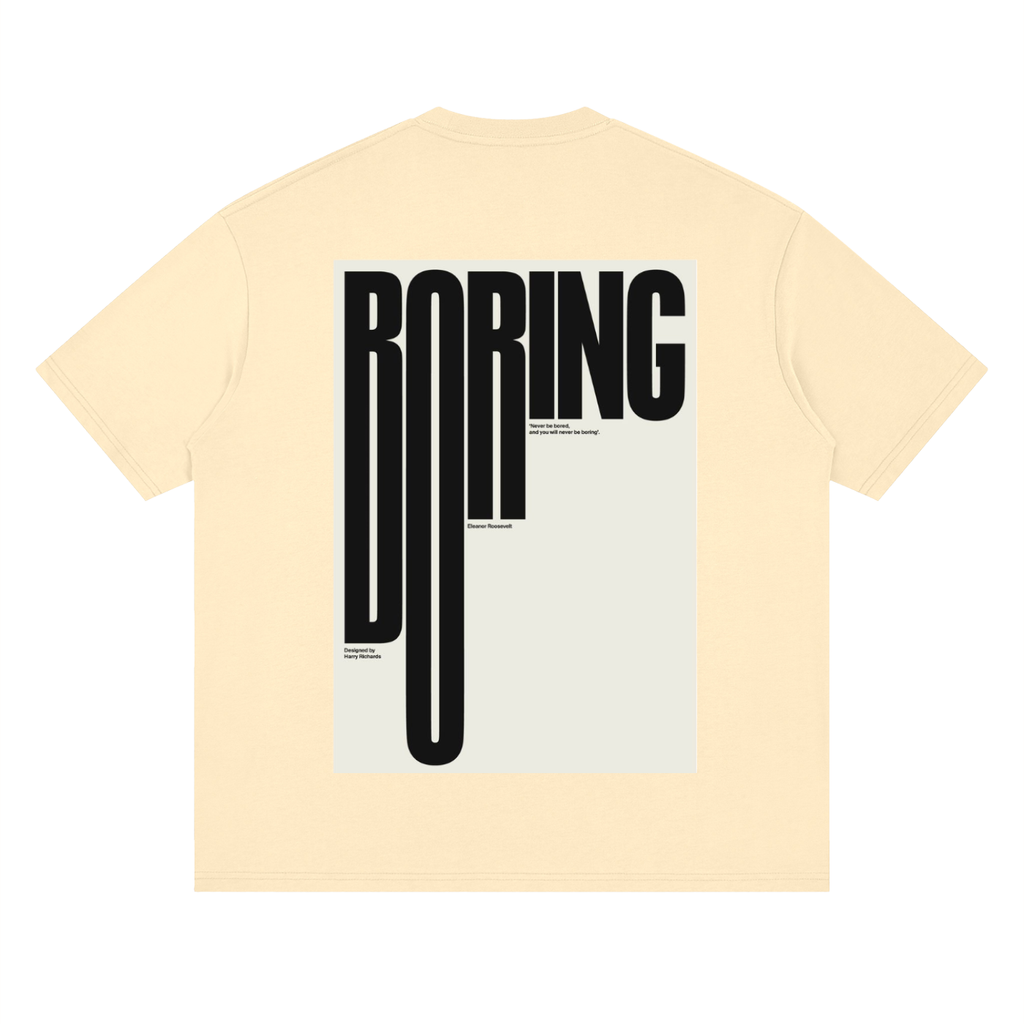 ICON. T-Shirt Boring | BECAUSE Official