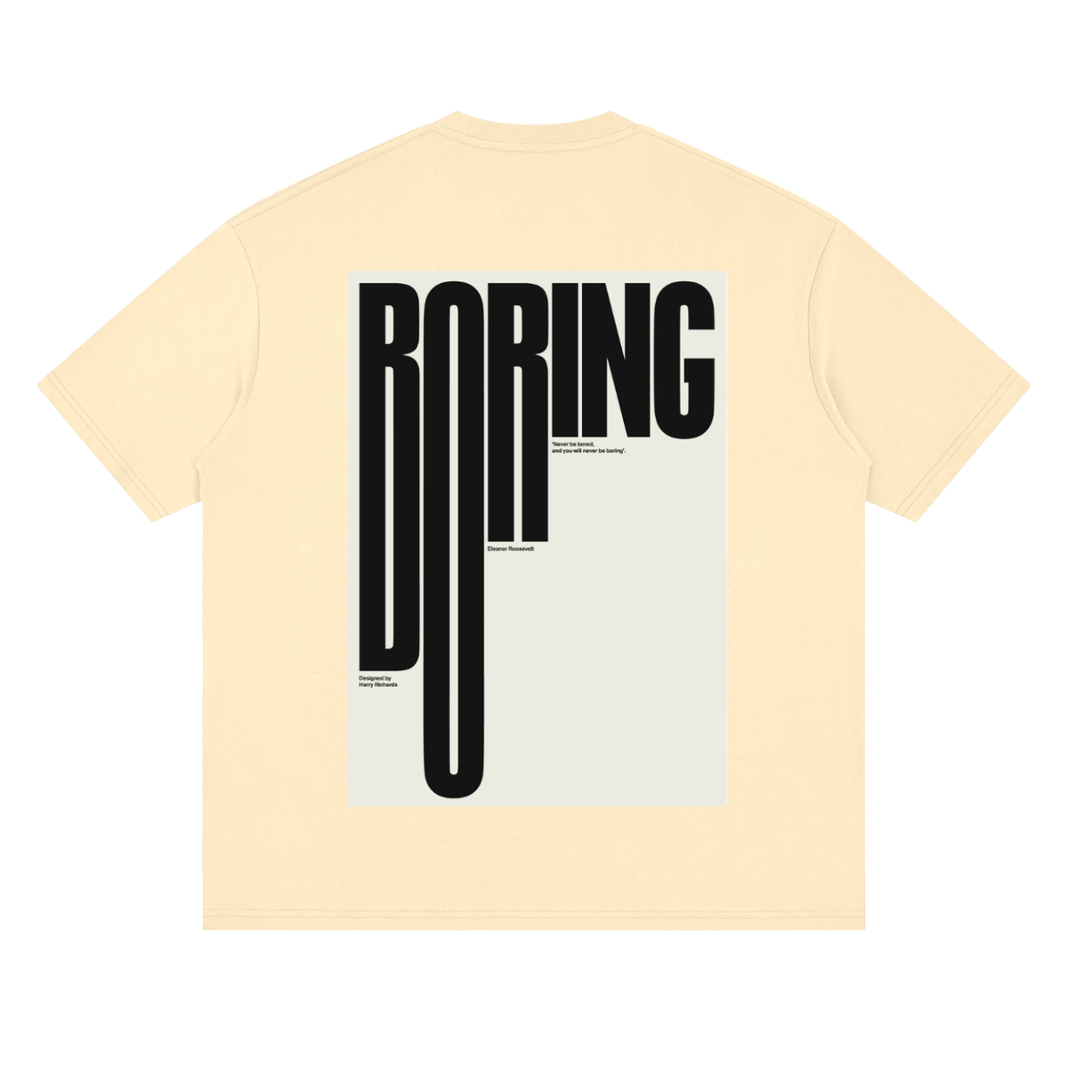 ICON. T-Shirt Boring | BECAUSE Official