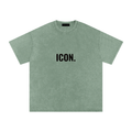 ICON. T-Shirt Snow Washed Oversized  | BECAUSE Official