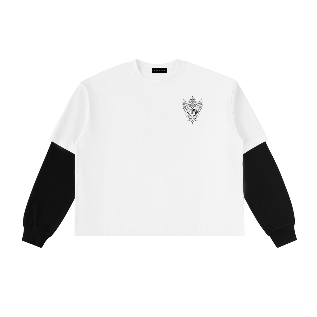 Camiseta BECAUSE ICON de manga en contraste por capas | BECAUSE Oficial