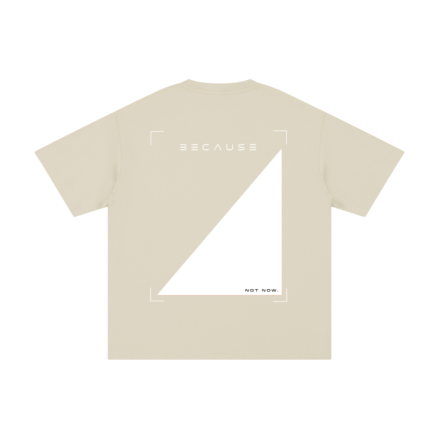 Camiseta PORQUE NO AHORA | Oficial de BECAUSE