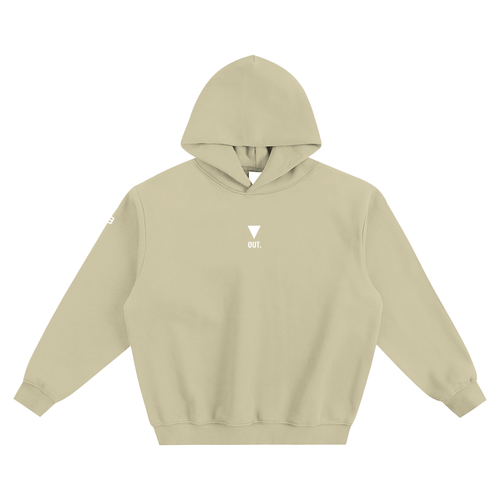 BECAUSE OUT. Sudadera ancha afelpada | BECAUSE Official