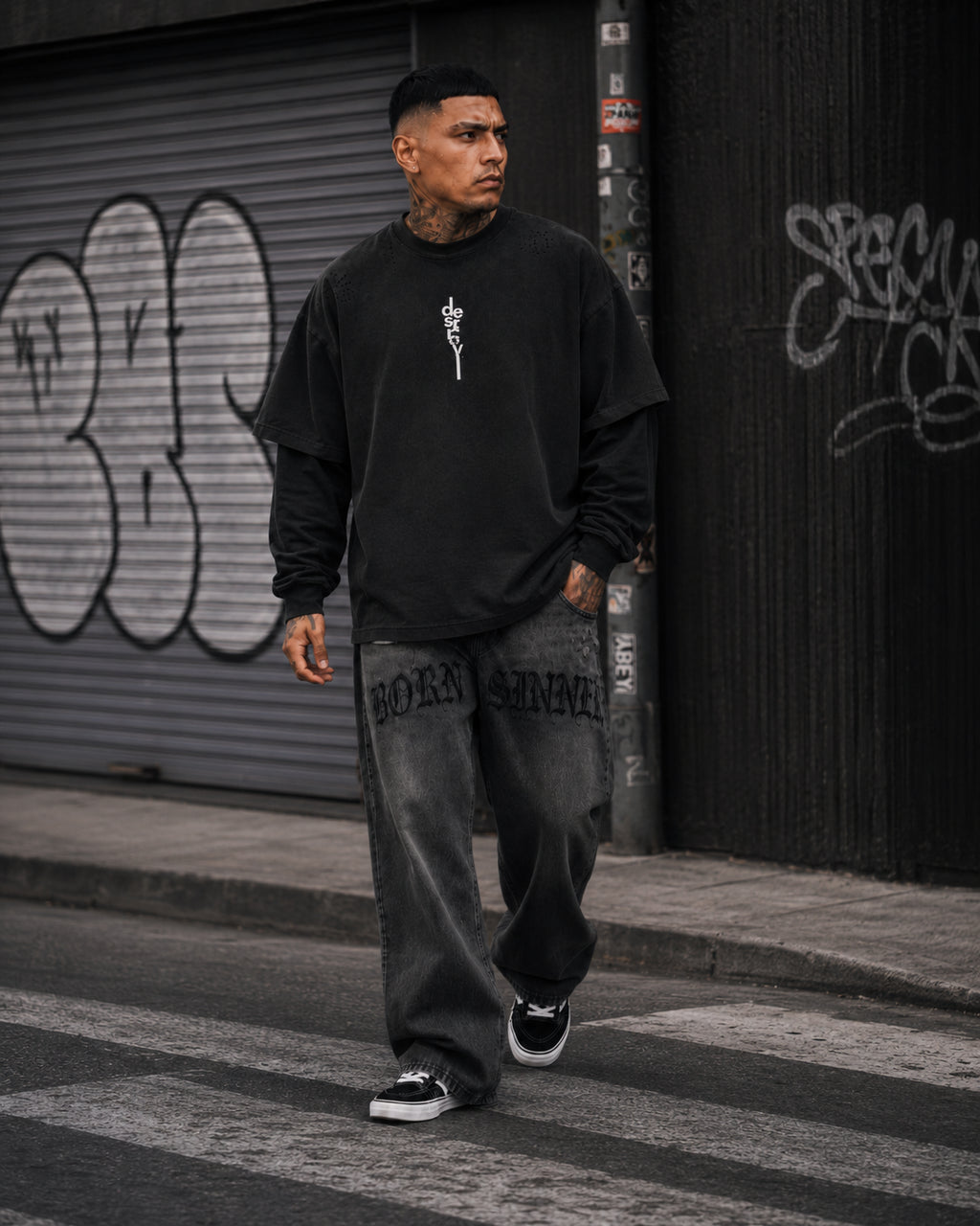 BECAUSE DESTROY. Long Sleeve | BECAUSE Official