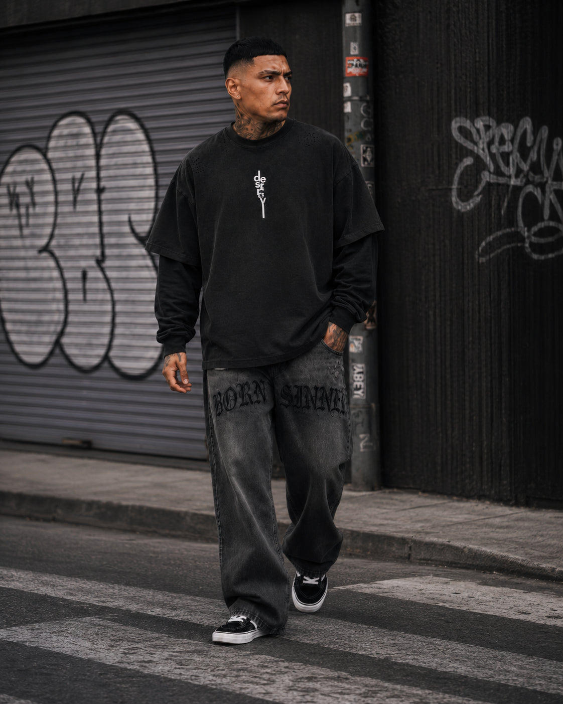 BECAUSE DESTROY. Long Sleeve | BECAUSE Official