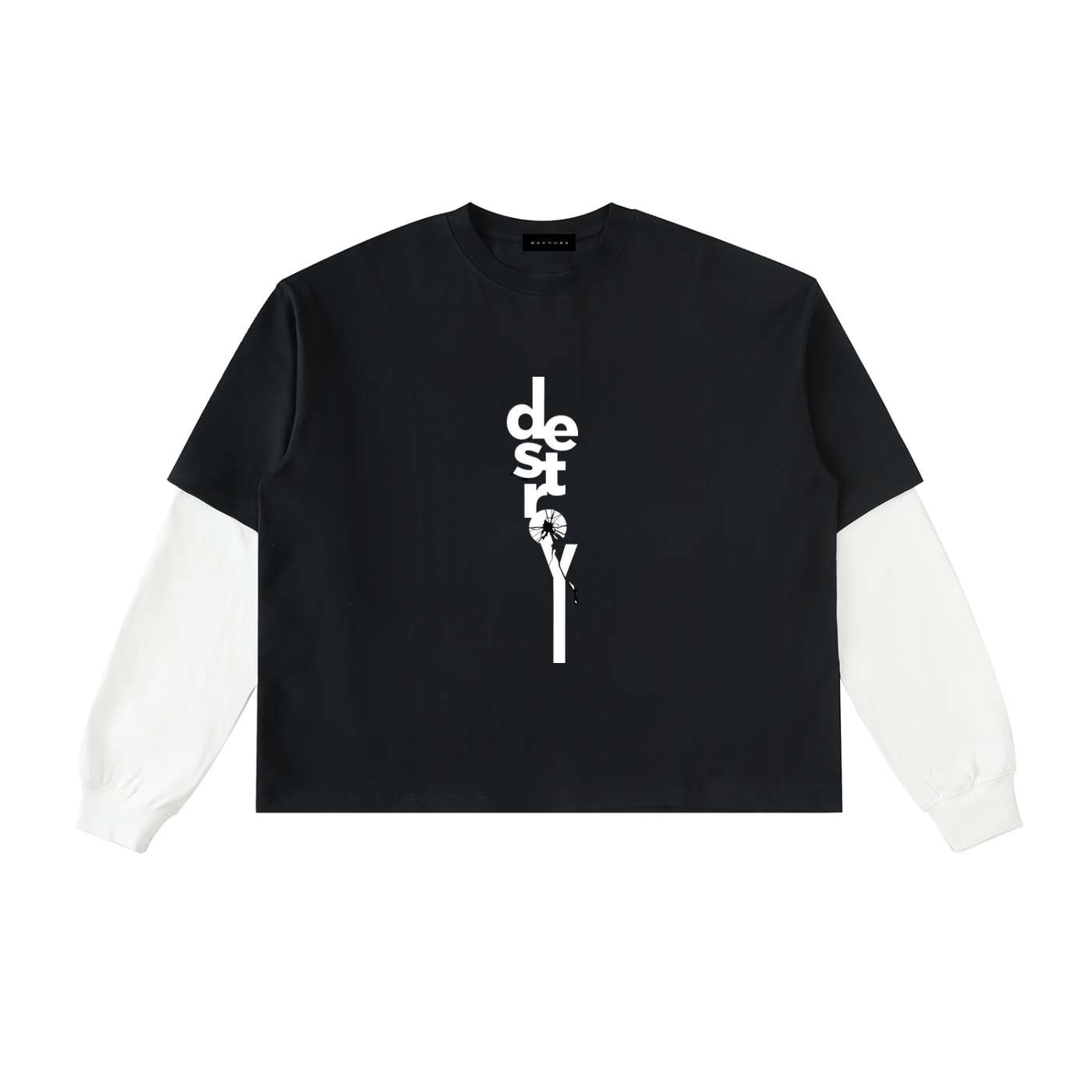 Camiseta BECAUSE DESTROY | Oficial de BECAUSE