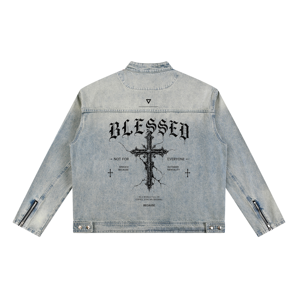 DESTROY Icon Vintage Wash Jacket | BECAUSE Official