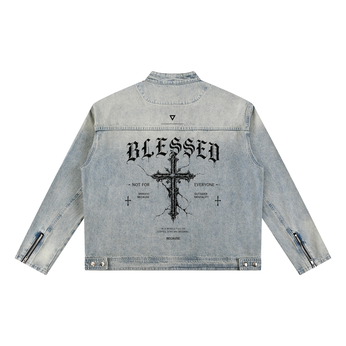 DESTROY Icon Vintage Wash Jacket | BECAUSE Official