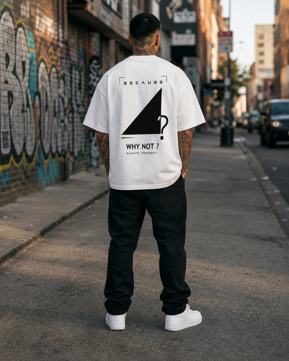 BECAUSE OUT. T-Shirt Why Not | BECAUSE Official