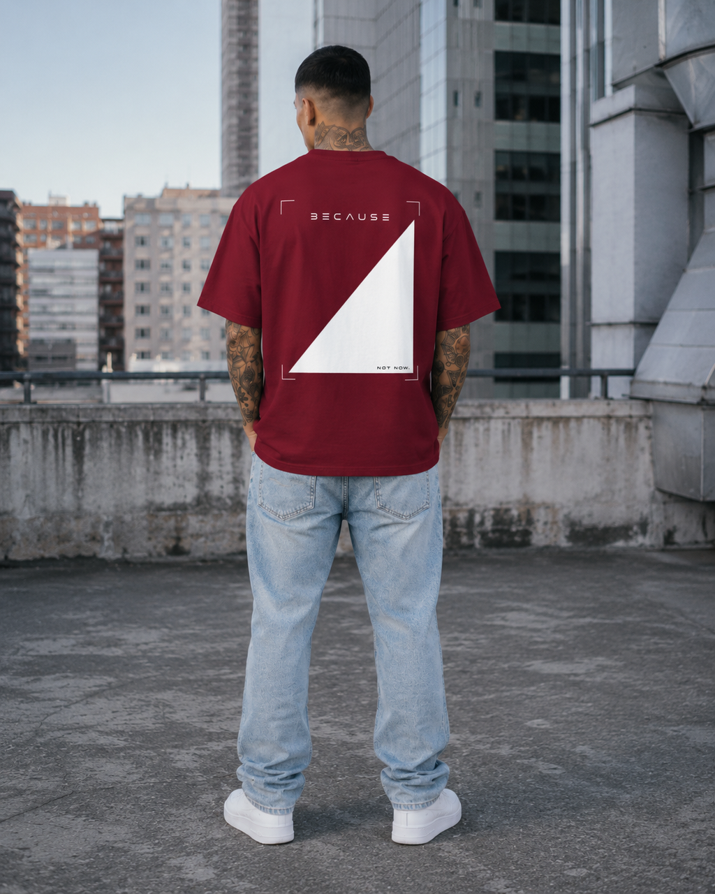 BECAUSE NOT NOW T-Shirt | BECAUSE Official