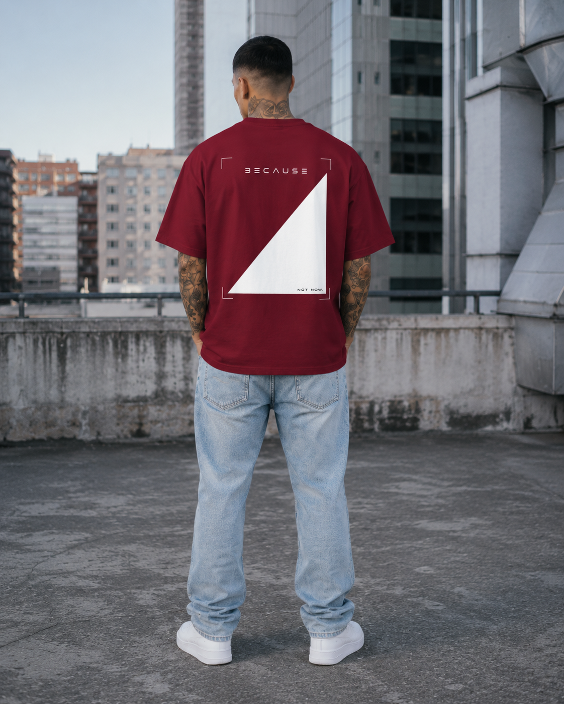 BECAUSE NOT NOW T-Shirt | BECAUSE Official