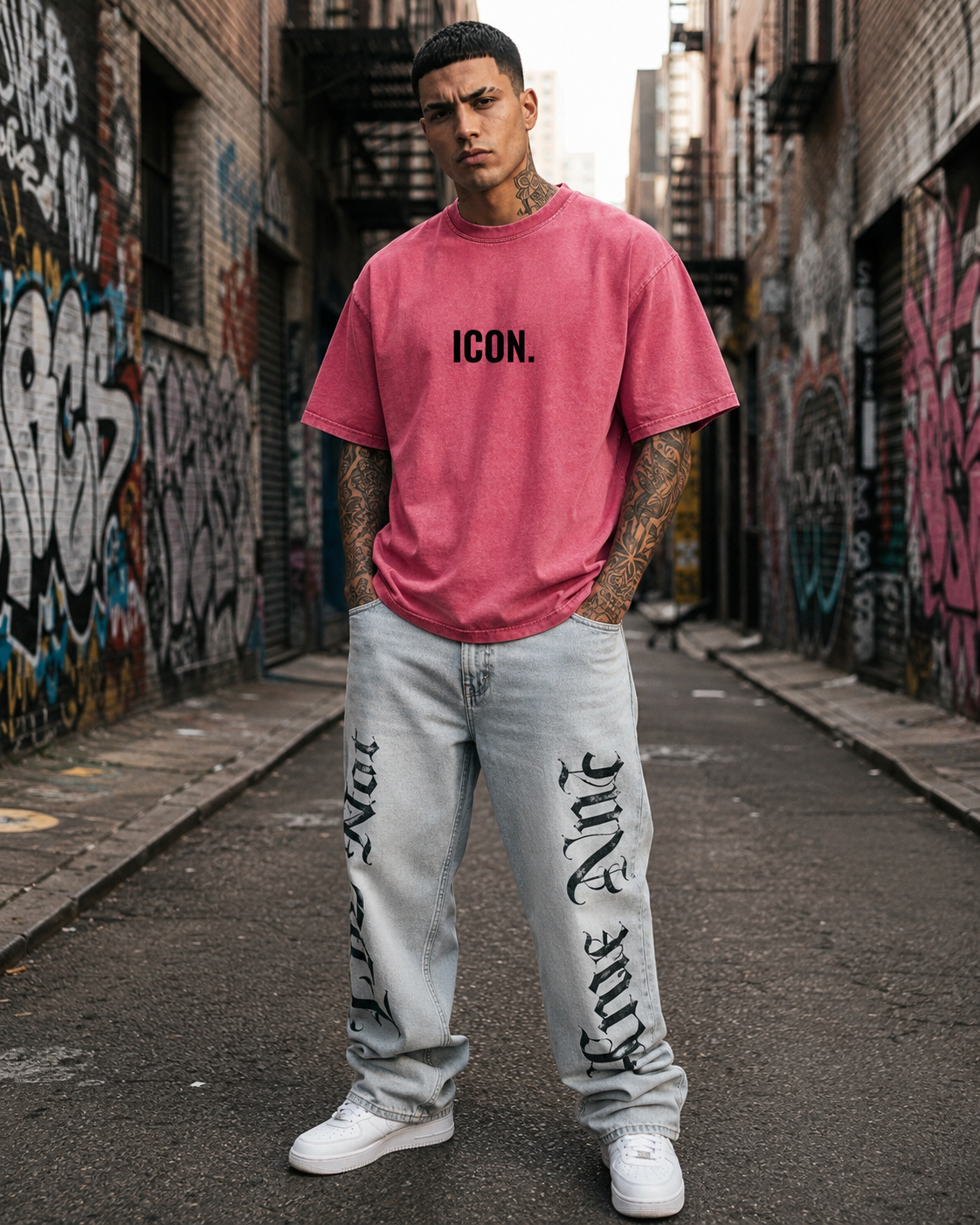 BECAUSE ICON. T-Shirt Washed | BECAUSE Official