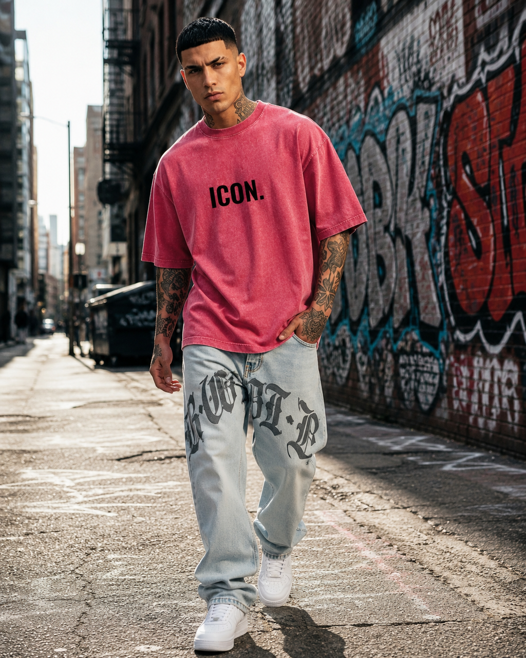 BECAUSE ICON. T-Shirt Washed | BECAUSE Official