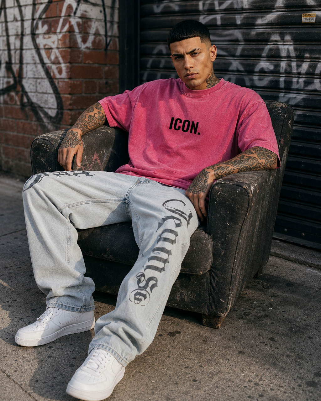 BECAUSE ICON. T-Shirt Washed | BECAUSE Official