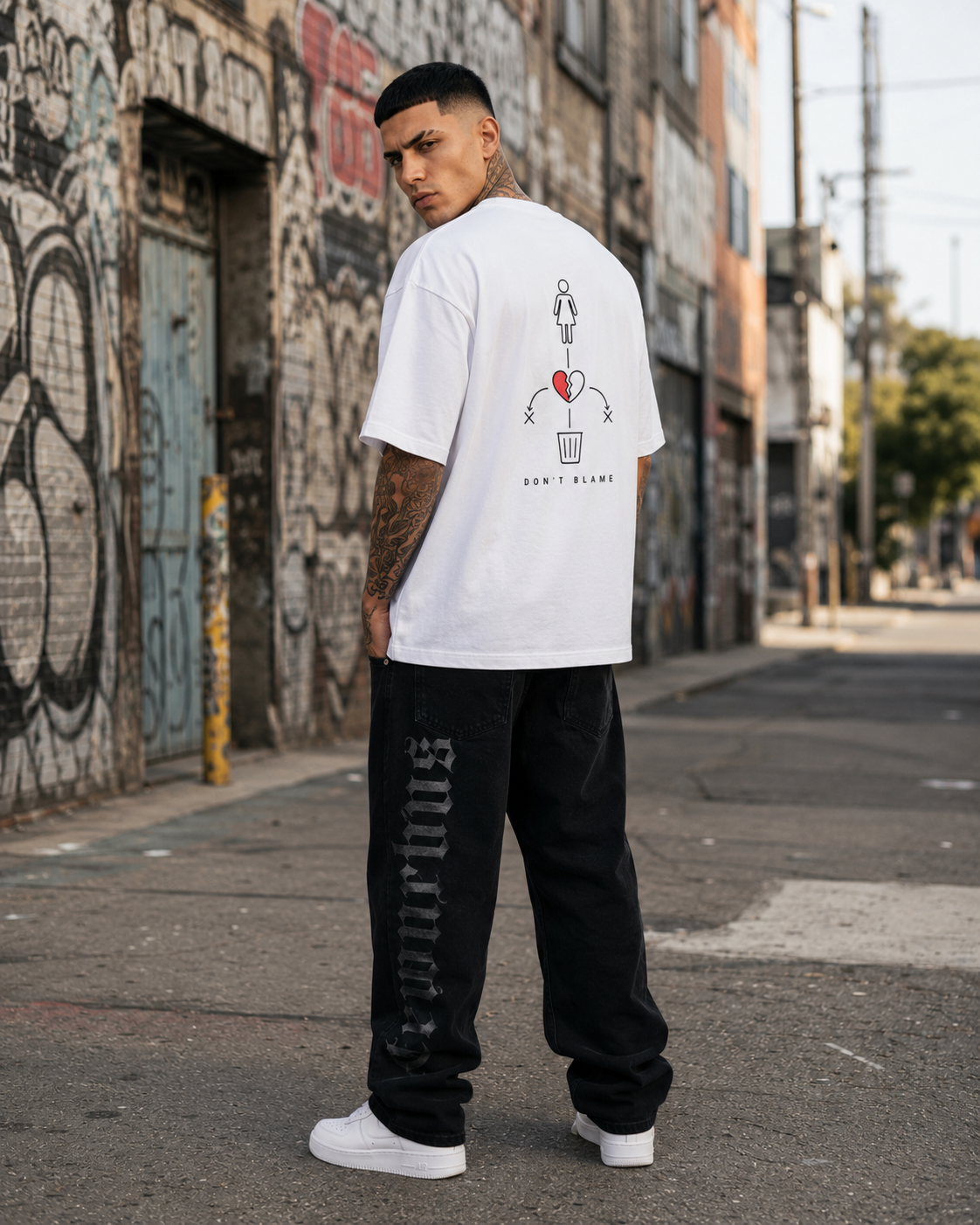 BECAUSE DON'T BLAME T-Shirt | BECAUSE Official
