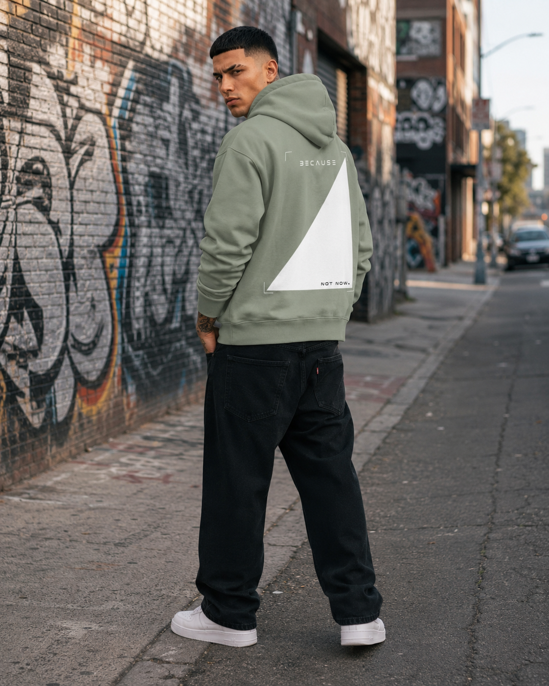 BECAUSE NOT NOW. Hoodie | BECAUSE Official
