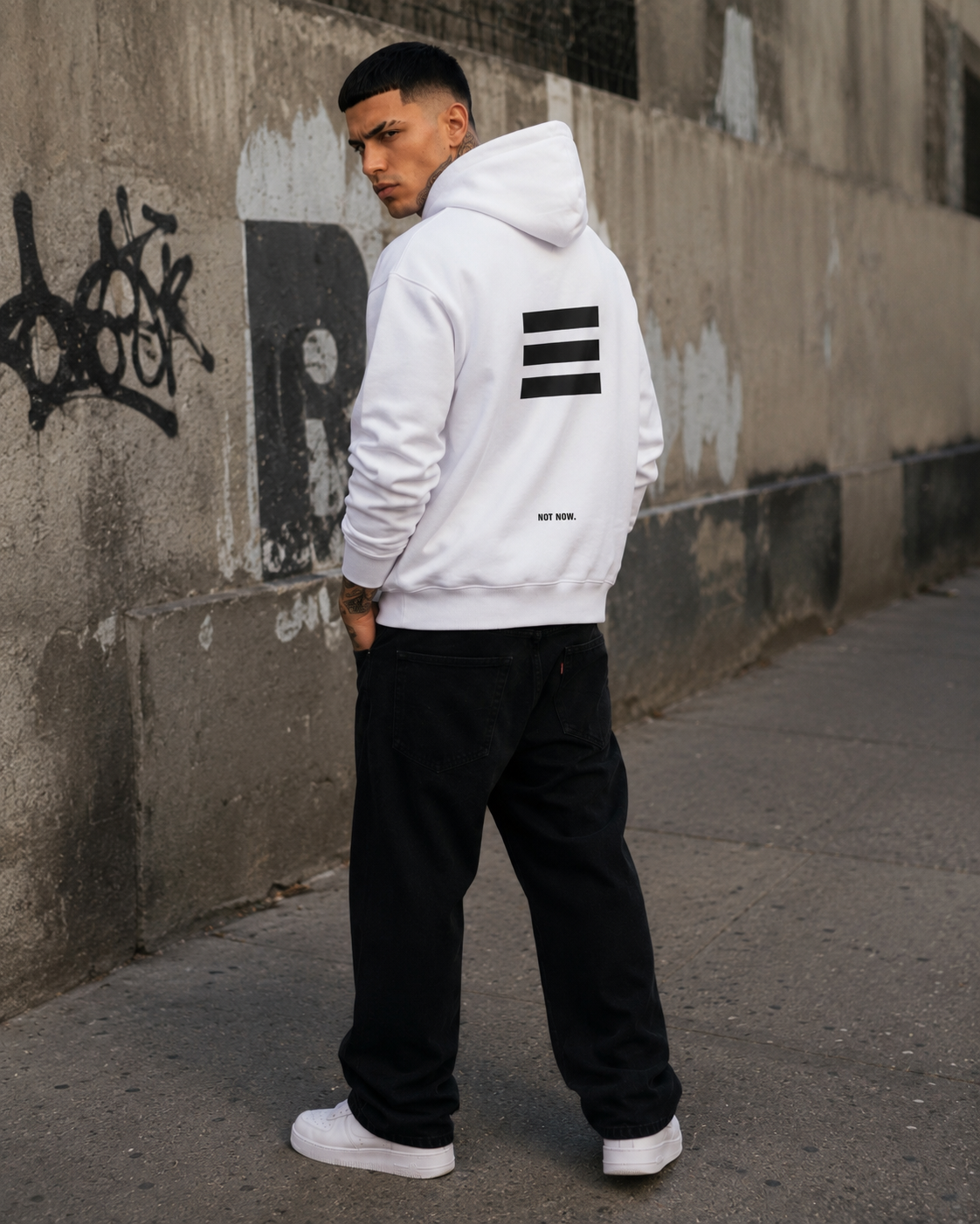 BECAUSE NOT NOW. Hoodie | BECAUSE Official