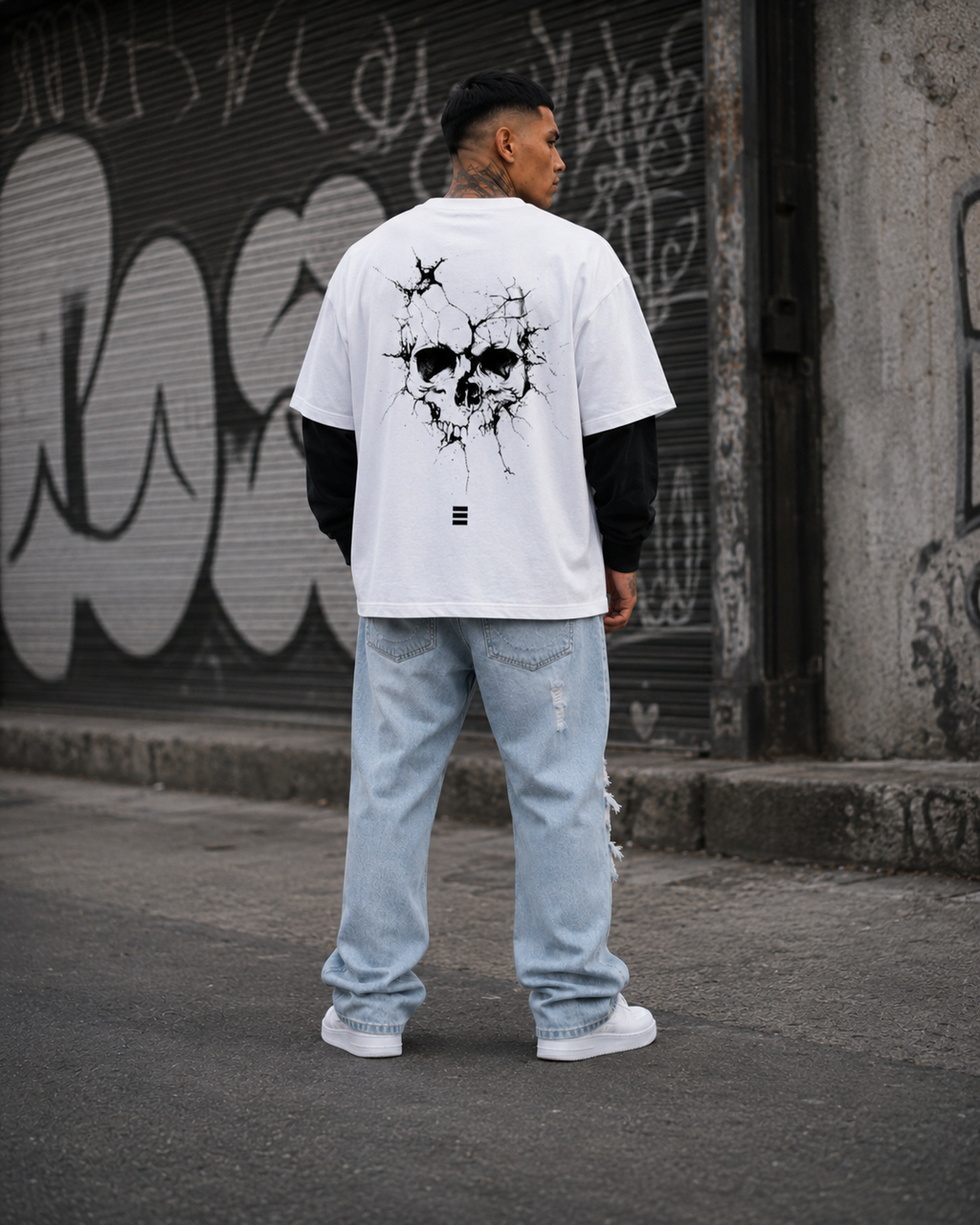 BECAUSE DESTROY Sleeve T-Shirt | BECAUSE Official
