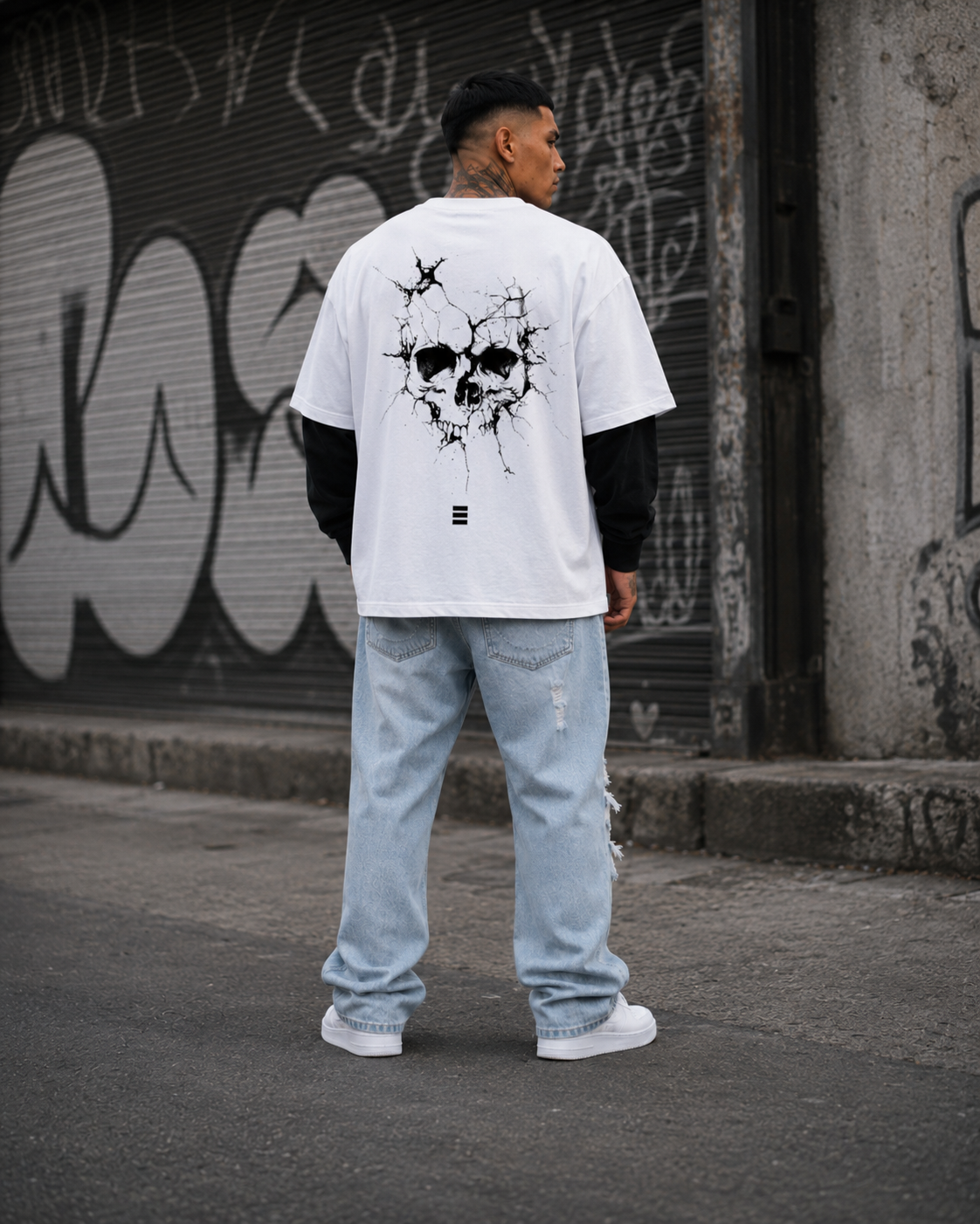 BECAUSE DESTROY Sleeve T-Shirt | BECAUSE Official