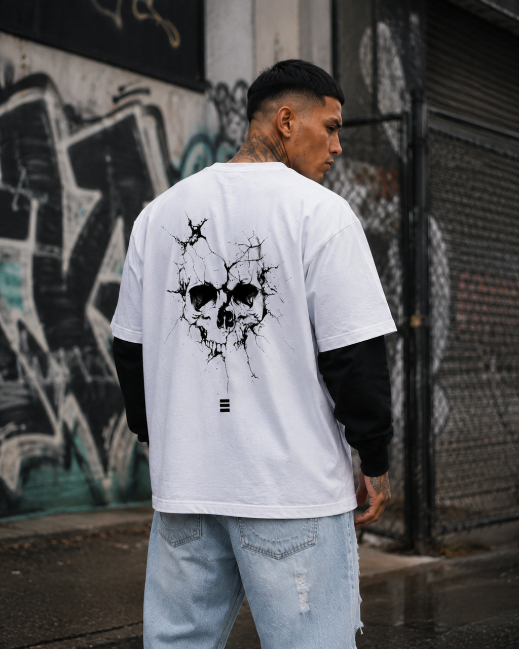 BECAUSE DESTROY Sleeve T-Shirt | BECAUSE Official