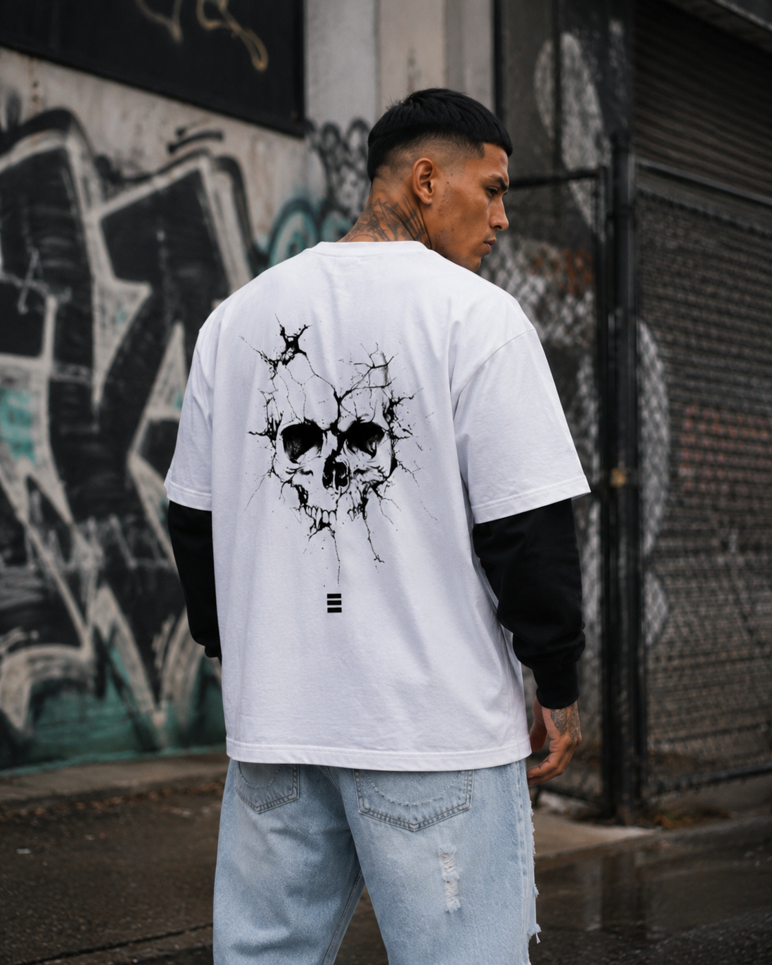 BECAUSE DESTROY Sleeve T-Shirt | BECAUSE Official