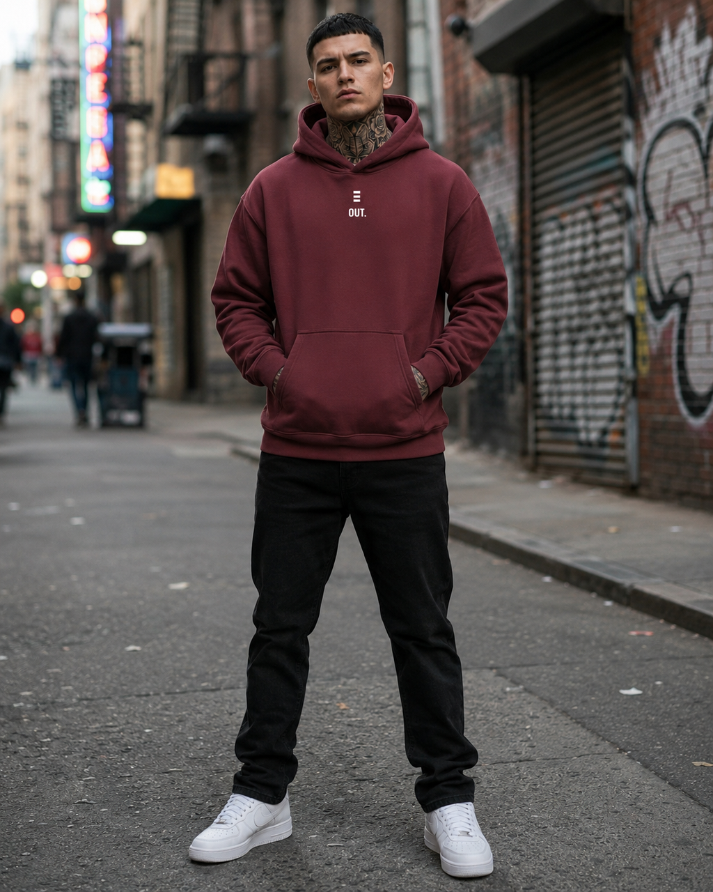 BECAUSE OUT. Hoodie | BECAUSE Official