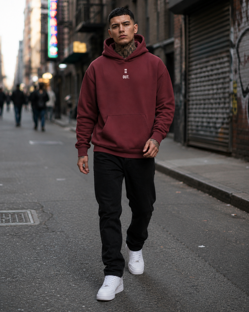 BECAUSE OUT. Hoodie | BECAUSE Official