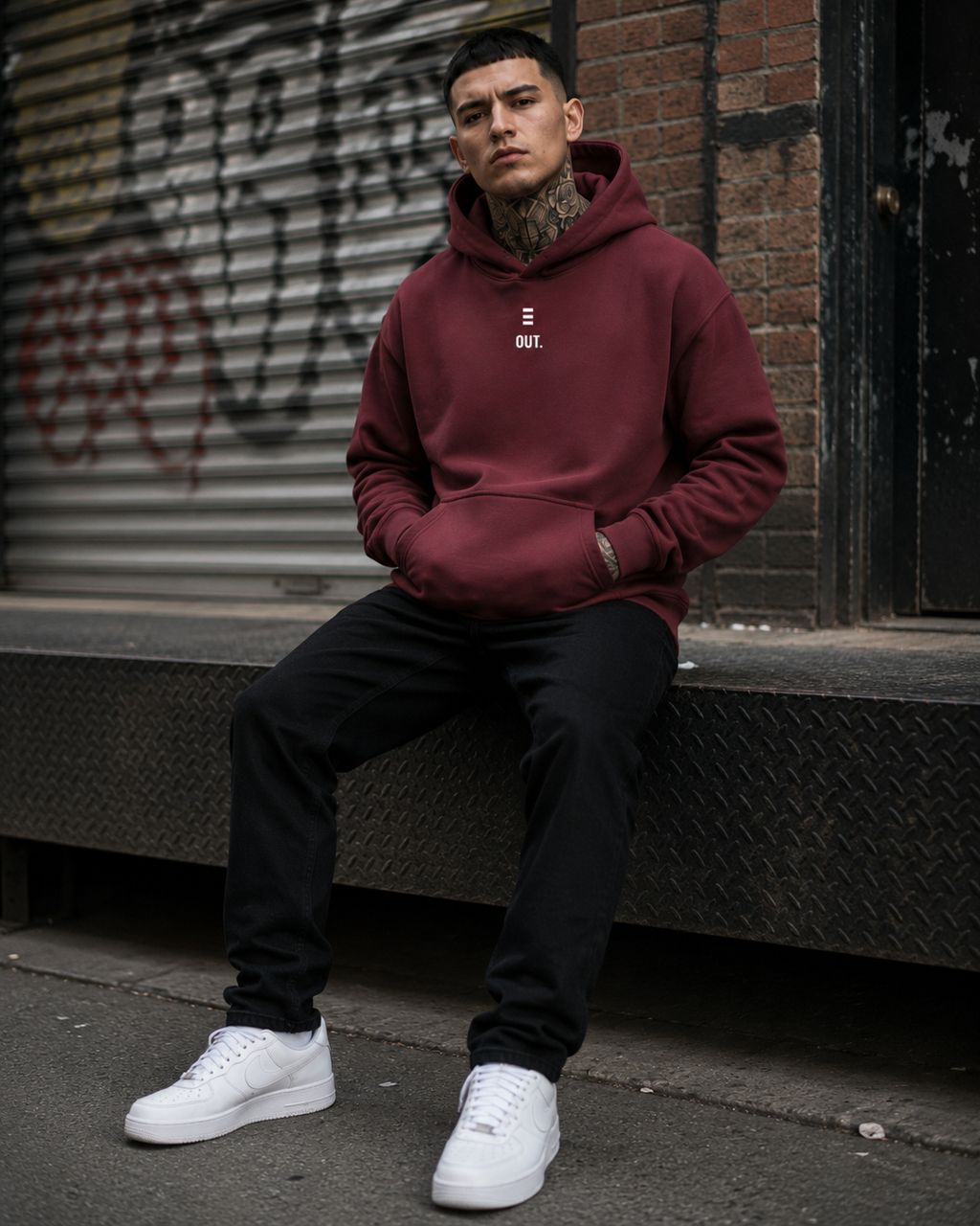 BECAUSE OUT. Hoodie | BECAUSE Official