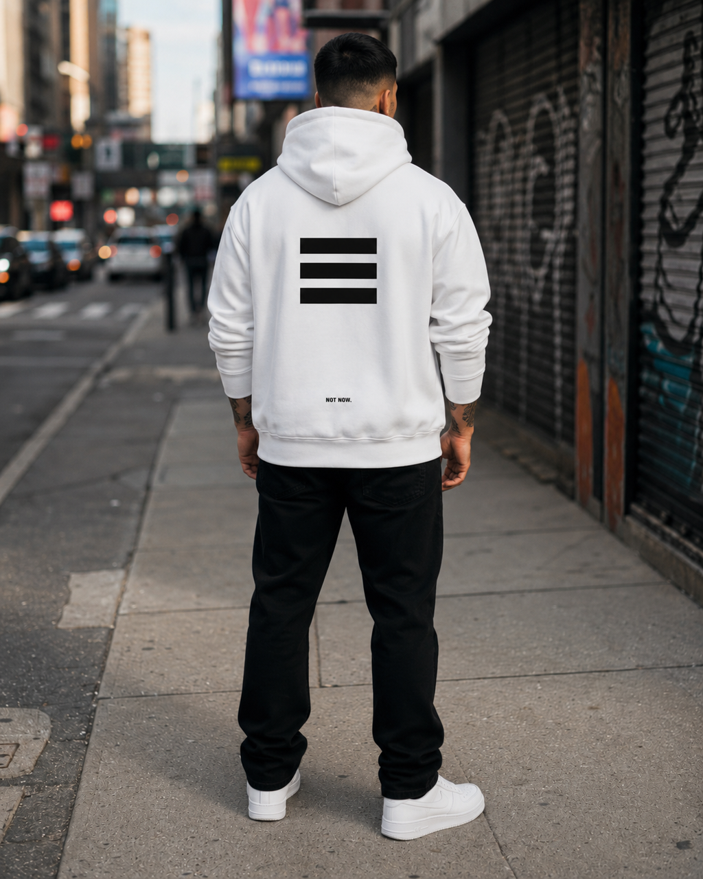 BECAUSE NOT NOW. Hoodie | BECAUSE Official