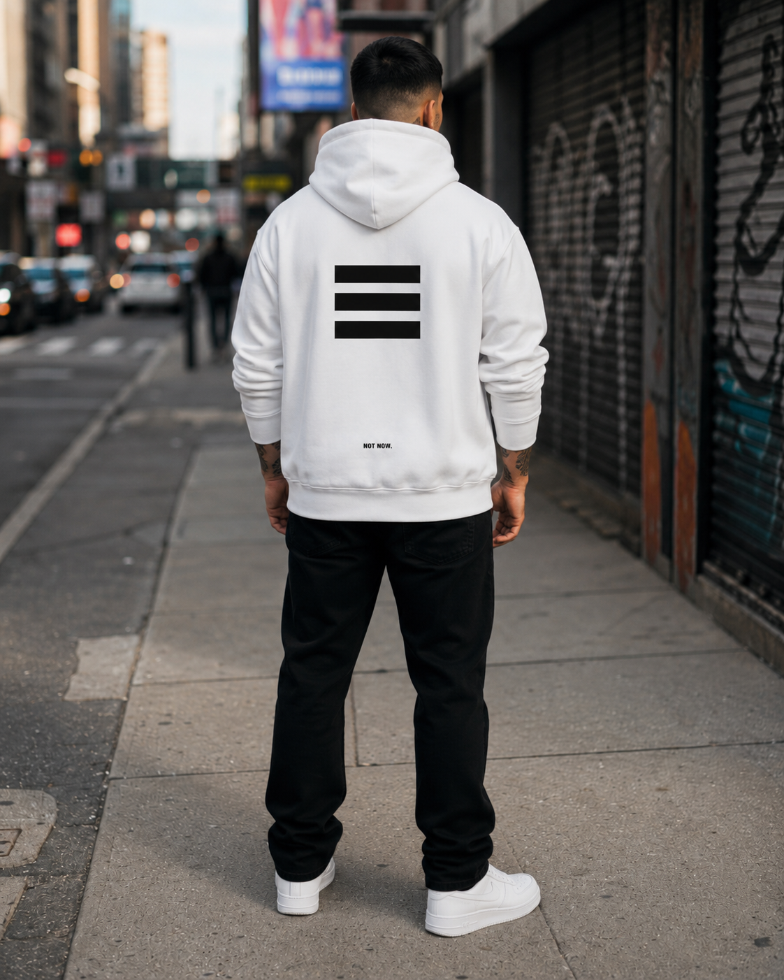 BECAUSE NOT NOW. Hoodie | BECAUSE Official