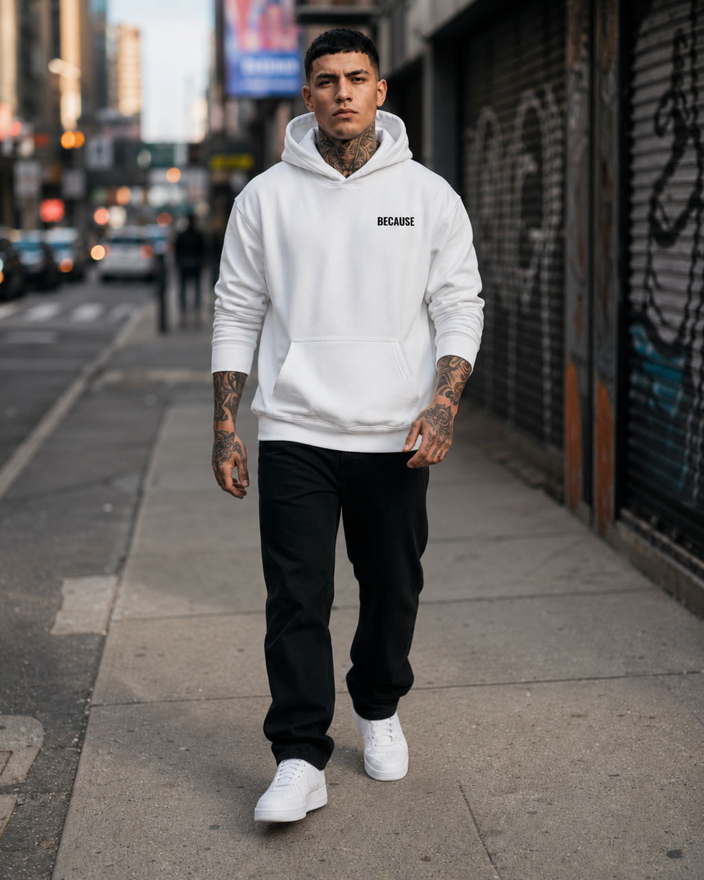 BECAUSE NOT NOW. Hoodie | BECAUSE Official