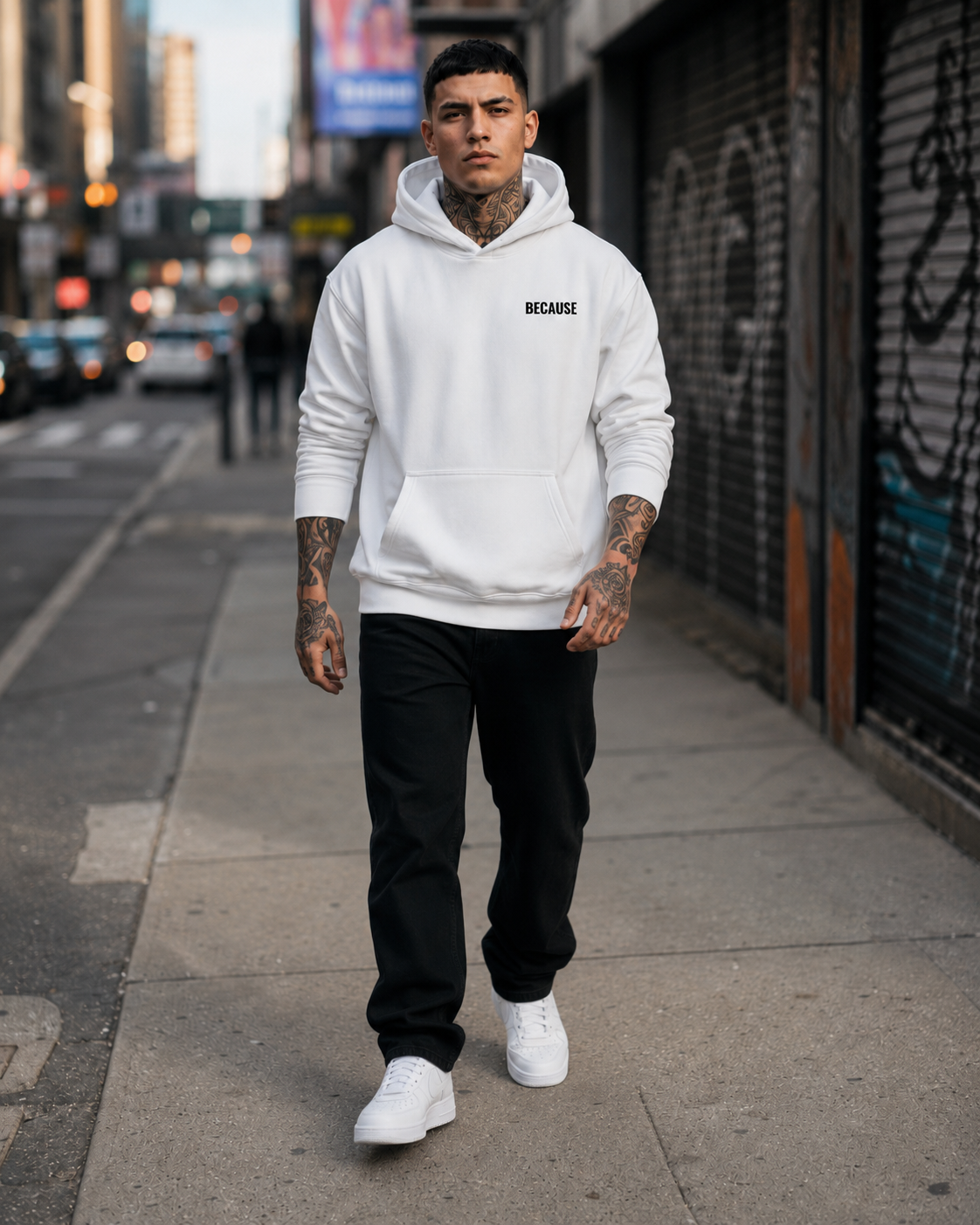 BECAUSE NOT NOW. Hoodie | BECAUSE Official