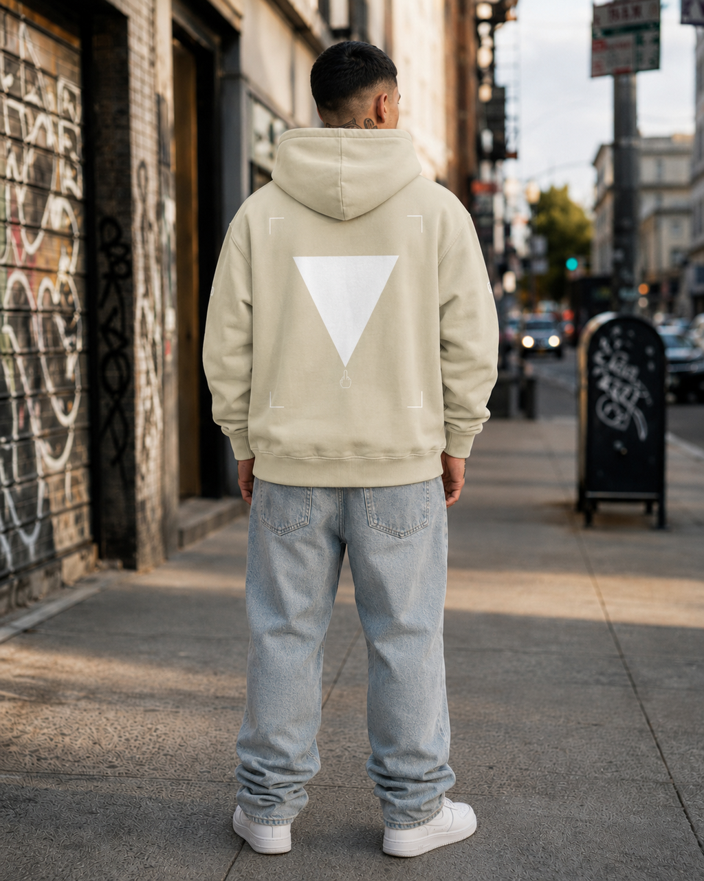 BECAUSE OUT. Fleeced Boxy Hoodie | BECAUSE Official