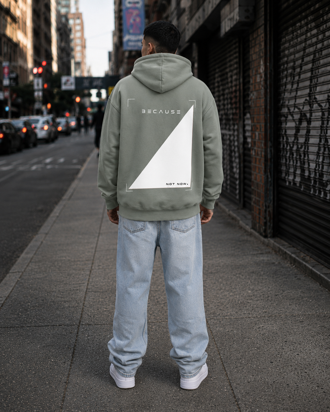 BECAUSE NOT NOW. Hoodie | BECAUSE Official