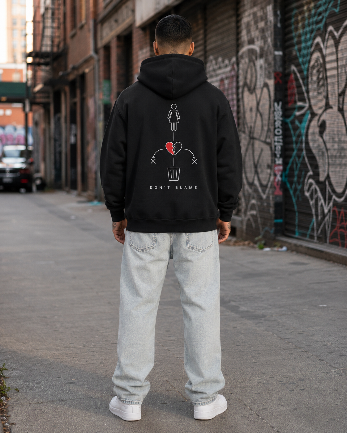 BECAUSE DON'T BLAME Hoodie | BECAUSE Official