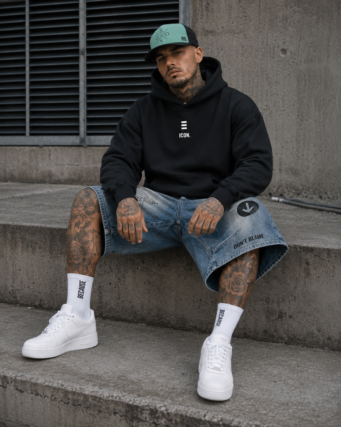BECAUSE DON'T BLAME Apparel | BECAUSE Official