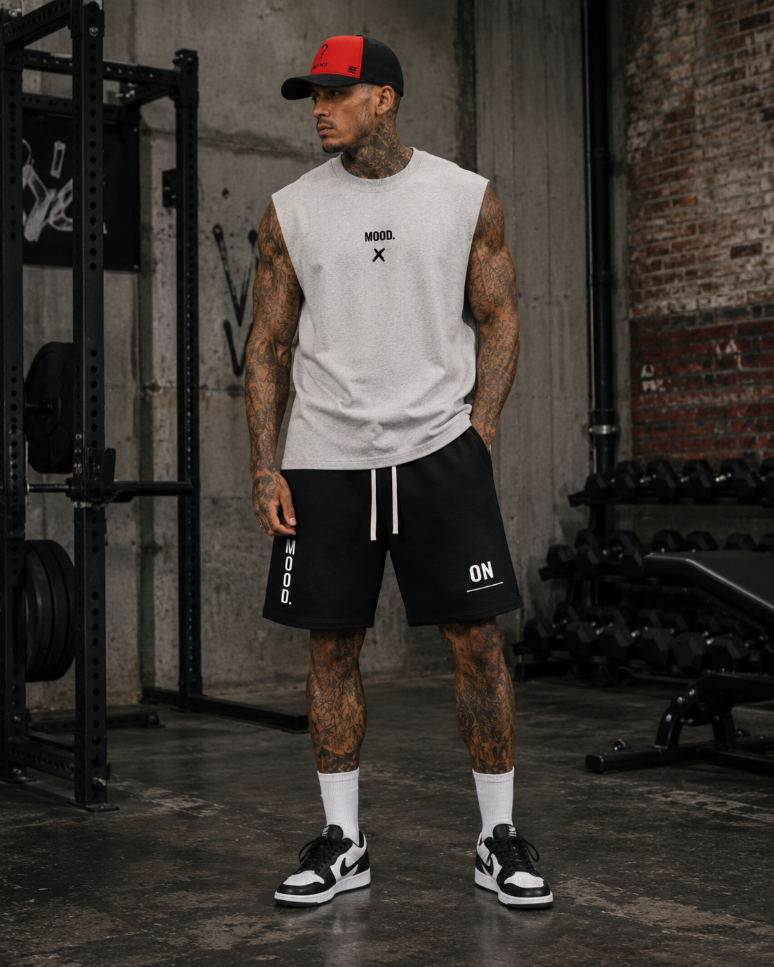 BECAUSE MOOD. Raw Edge Cotton Tank Top | BECAUSE Official
