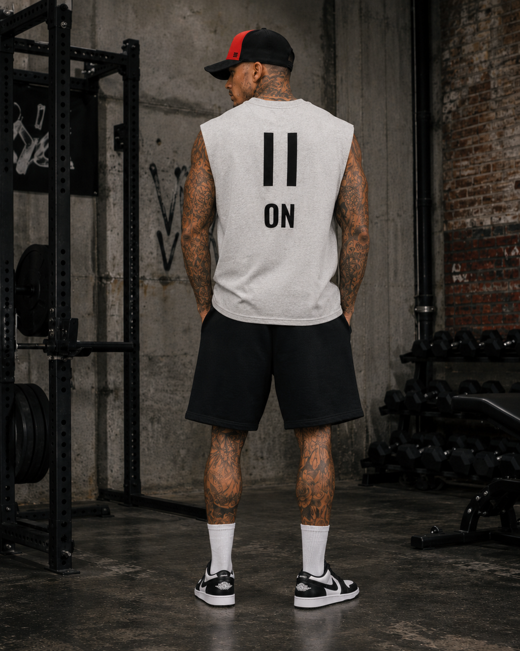 BECAUSE MOOD. Raw Edge Cotton Tank Top | BECAUSE Official