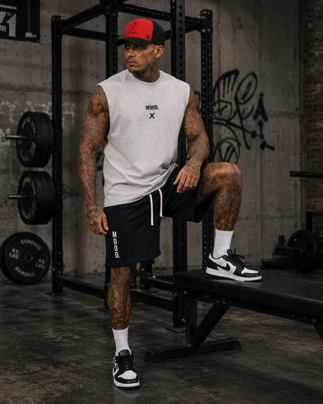 BECAUSE MOOD. Raw Edge Cotton Tank Top | BECAUSE Official