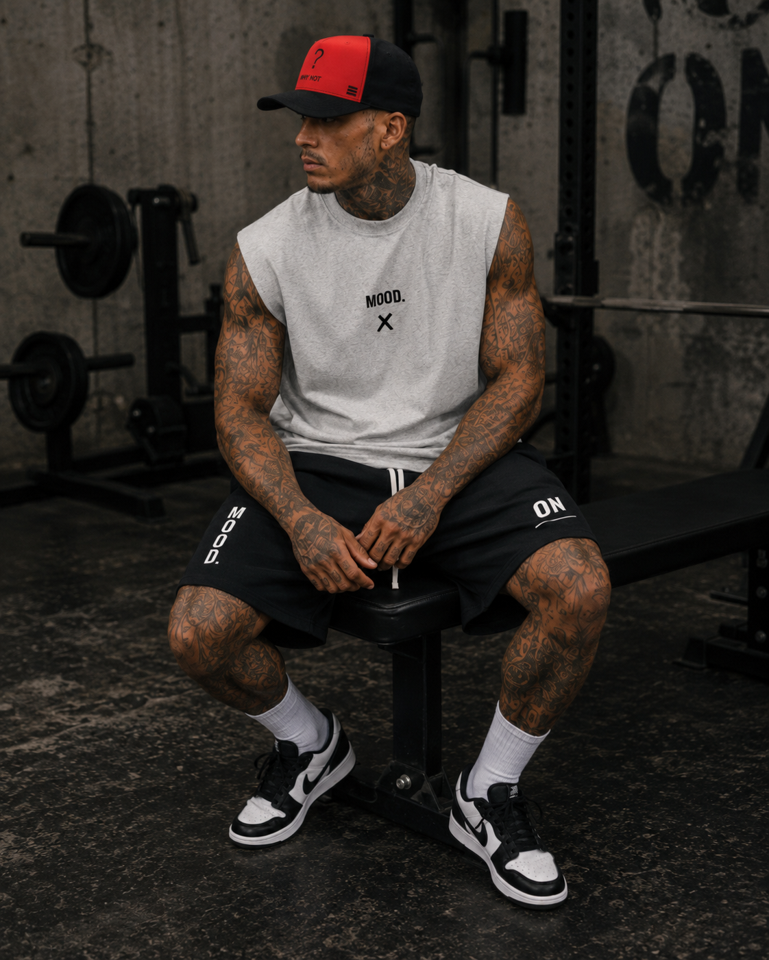 BECAUSE MOOD. Raw Edge Cotton Tank Top | BECAUSE Official