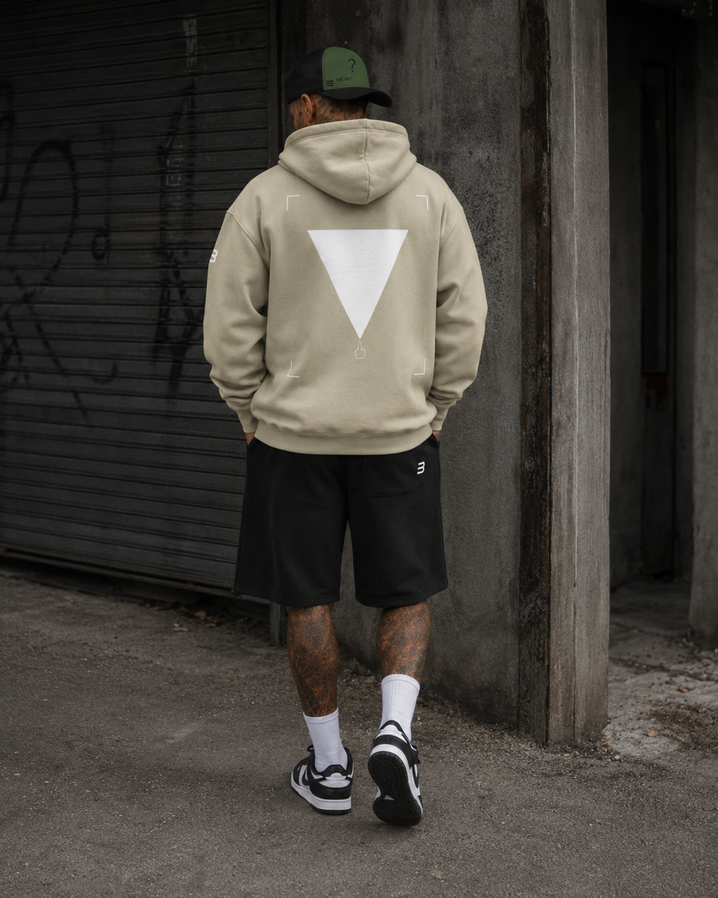 BECAUSE OUT. Fleeced Boxy Hoodie | BECAUSE Official