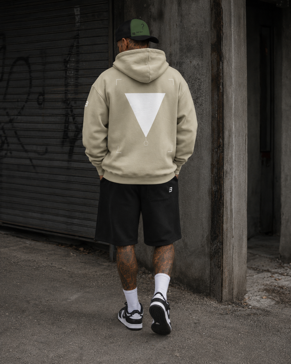 BECAUSE OUT. Fleeced Boxy Hoodie | BECAUSE Official