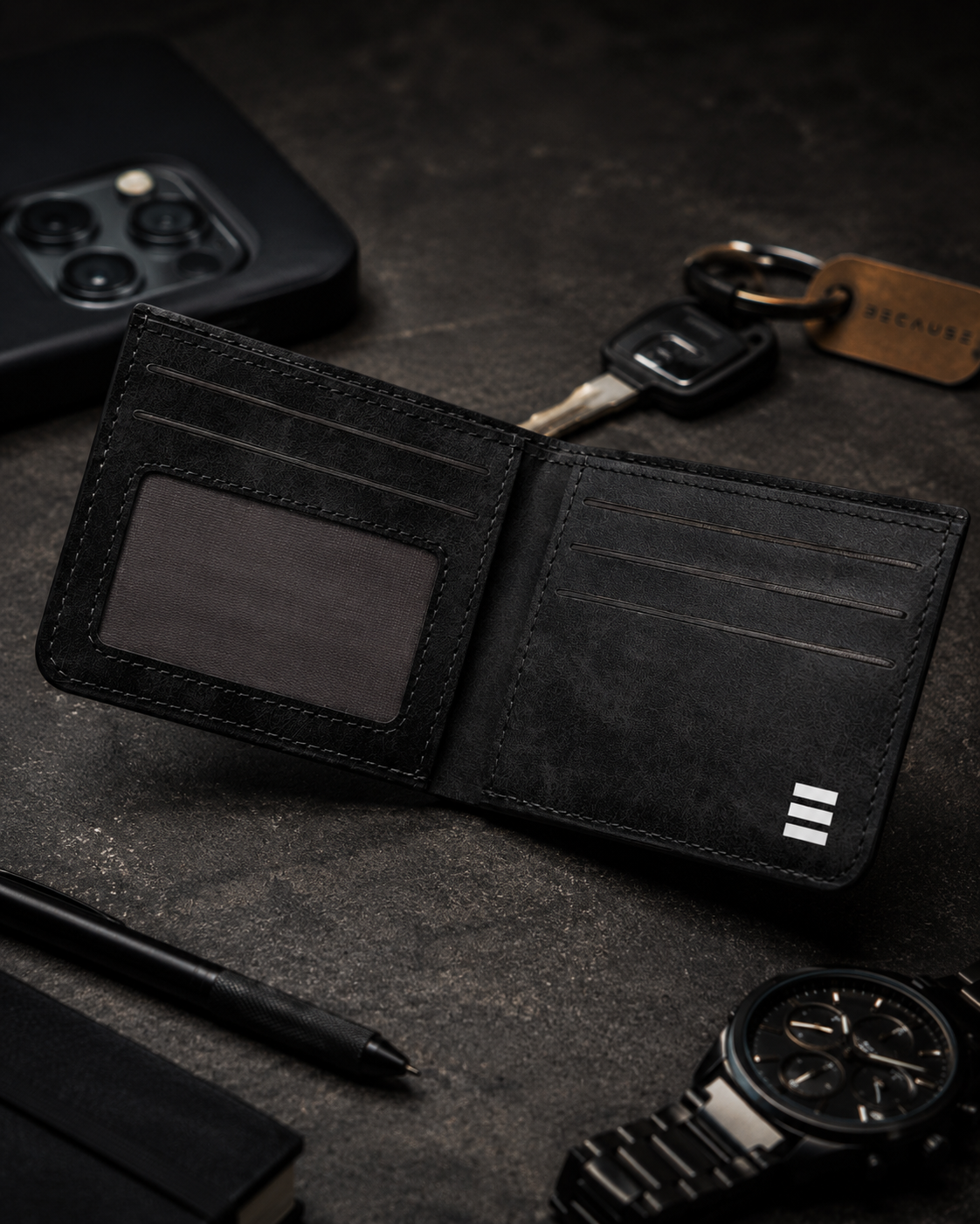 BECAUSE Custom Wallet Apparel | BECAUSE Official