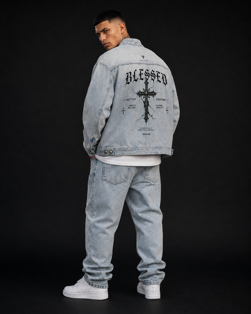 DESTROY Icon Vintage Wash Jacket | BECAUSE Official