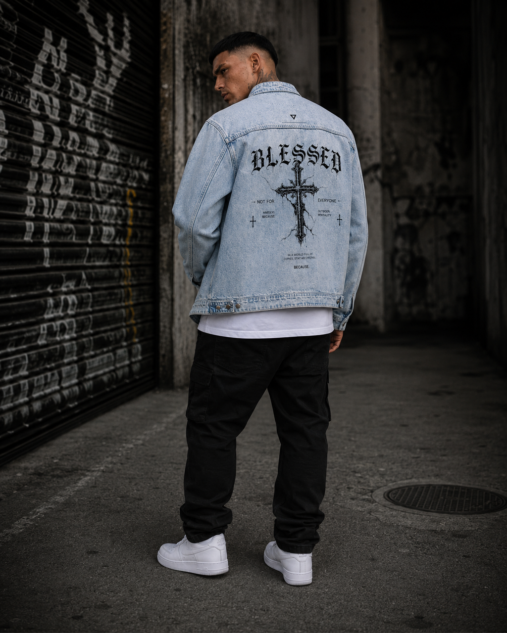 DESTROY Icon Vintage Wash Jacket | BECAUSE Official
