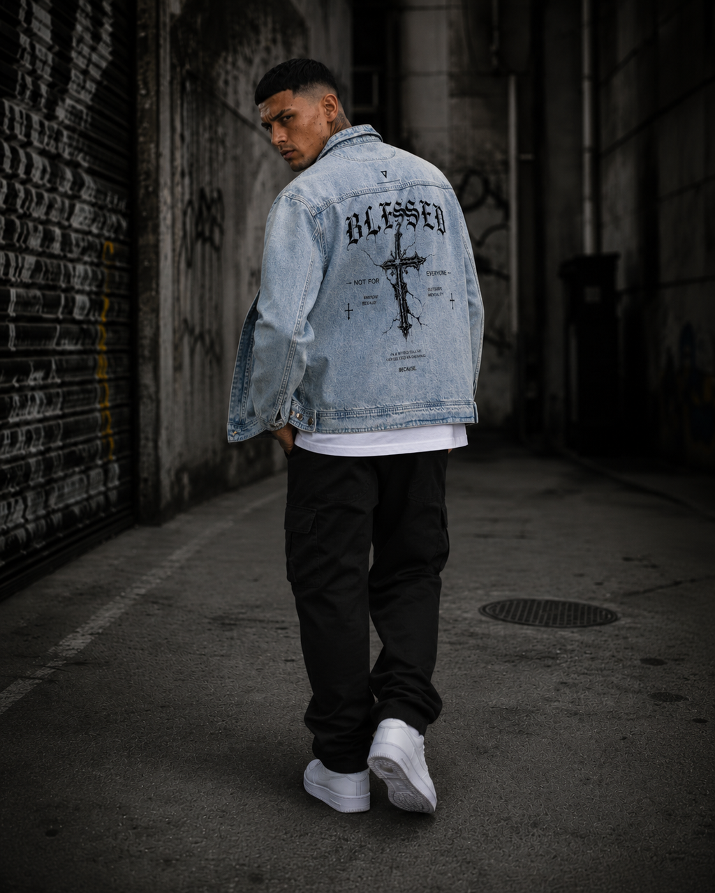 DESTROY Icon Vintage Wash Jacket | BECAUSE Official