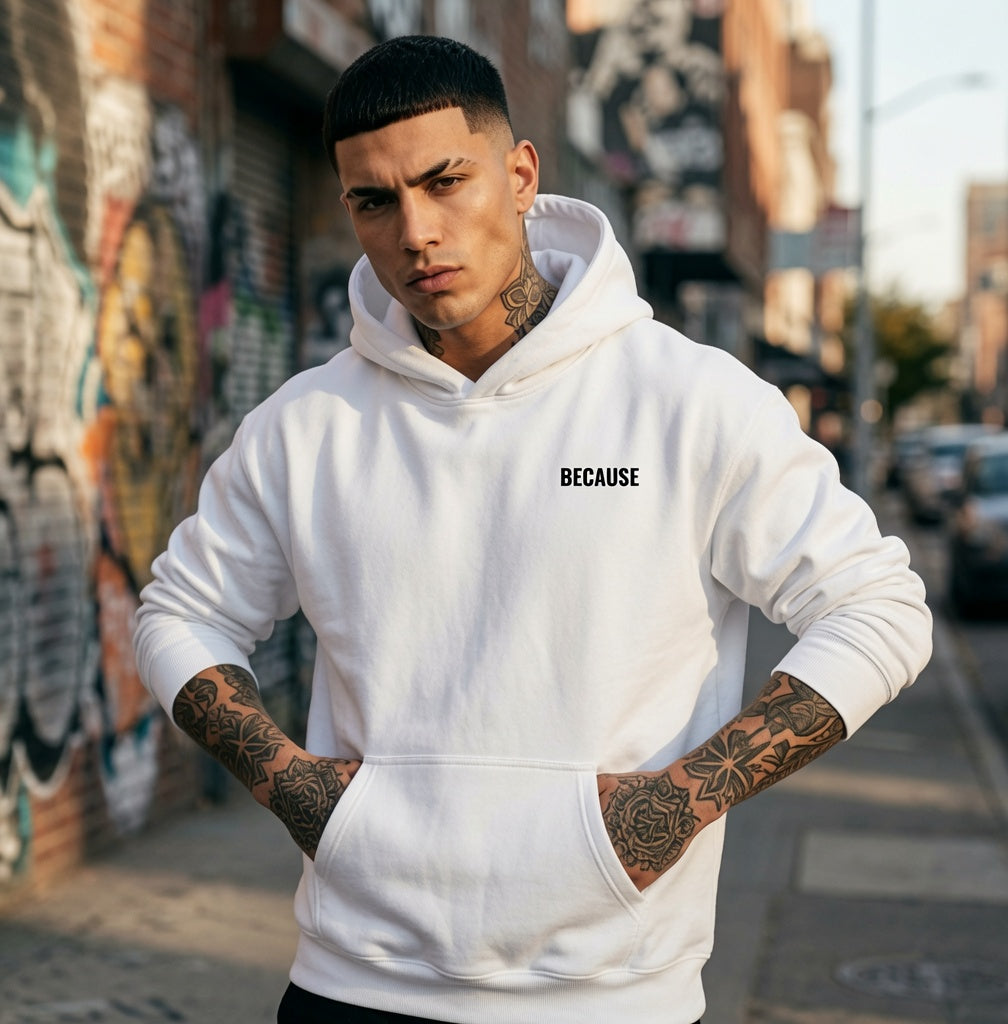 BECAUSE NOT NOW. Hoodie | BECAUSE Official