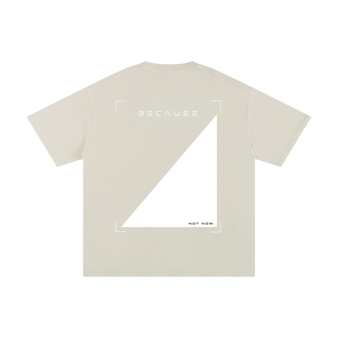 Camiseta PORQUE NO AHORA | Oficial de BECAUSE
