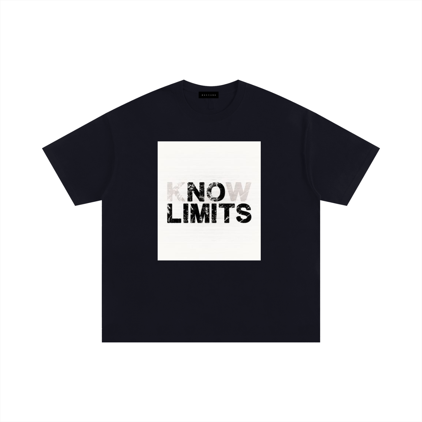 ICON. NOISE. Camiseta de algodón unisex extragrande Icon